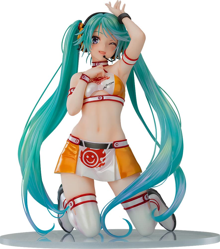 Max Factory Hatsune Miku GT Project Racing 2010Ver Figure Art by Kentaro Yabuki 1/7 Scale M04338- Japan Figure Store - #1 Bring To You The Best Japanese Goods
