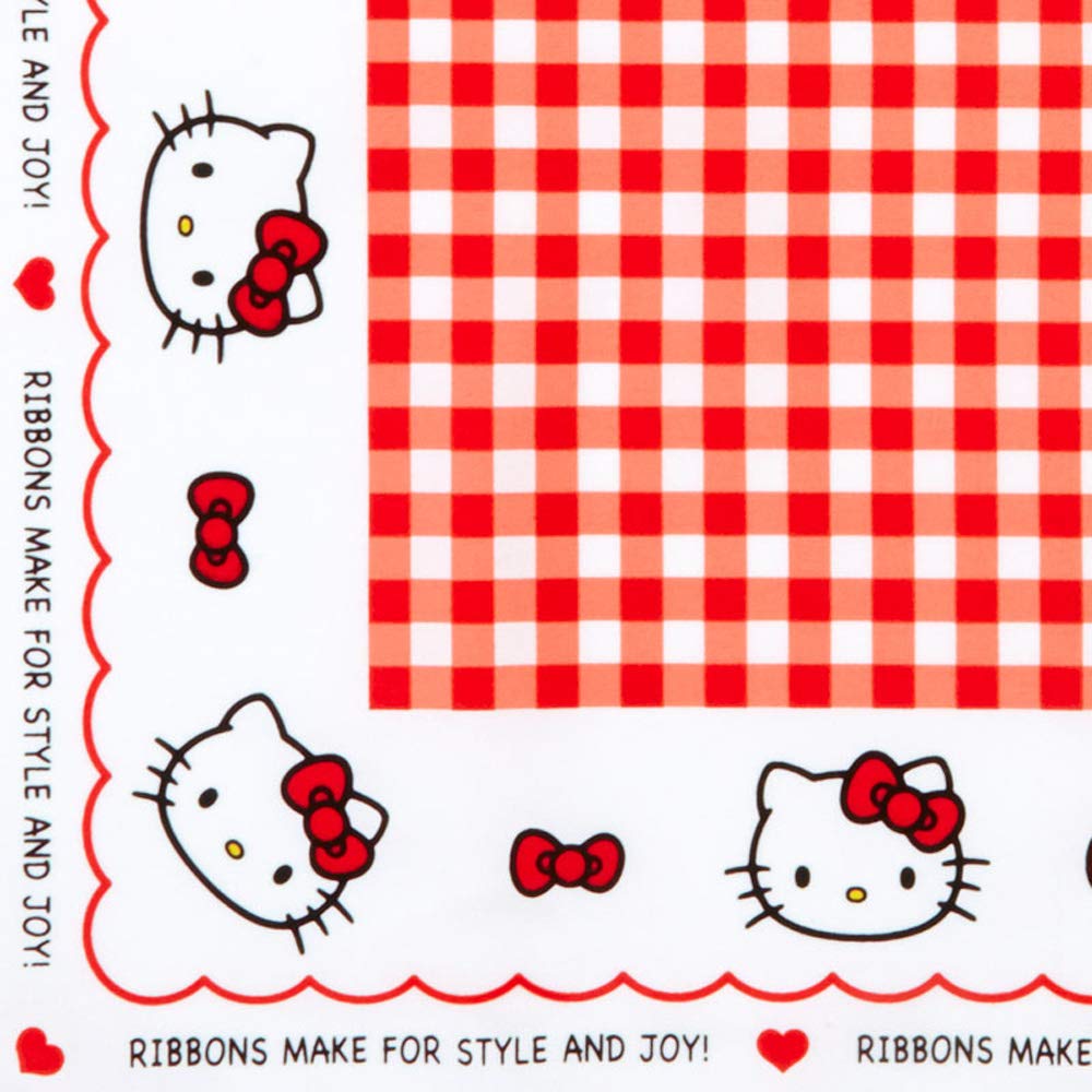SANRIO Lunch Cloth Hello Kitty Gingham- Japan Figure Store - #1 Bring To You The Best Japanese Goods