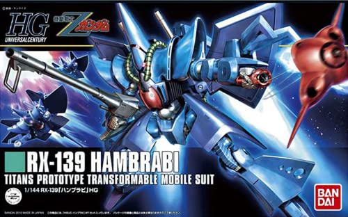 BANDAI Hguc 145 Gundam Rx-139 Hambrabi 1/144 Scale Kit- Japan Figure Store - #1 Bring To You The Best Japanese Goods