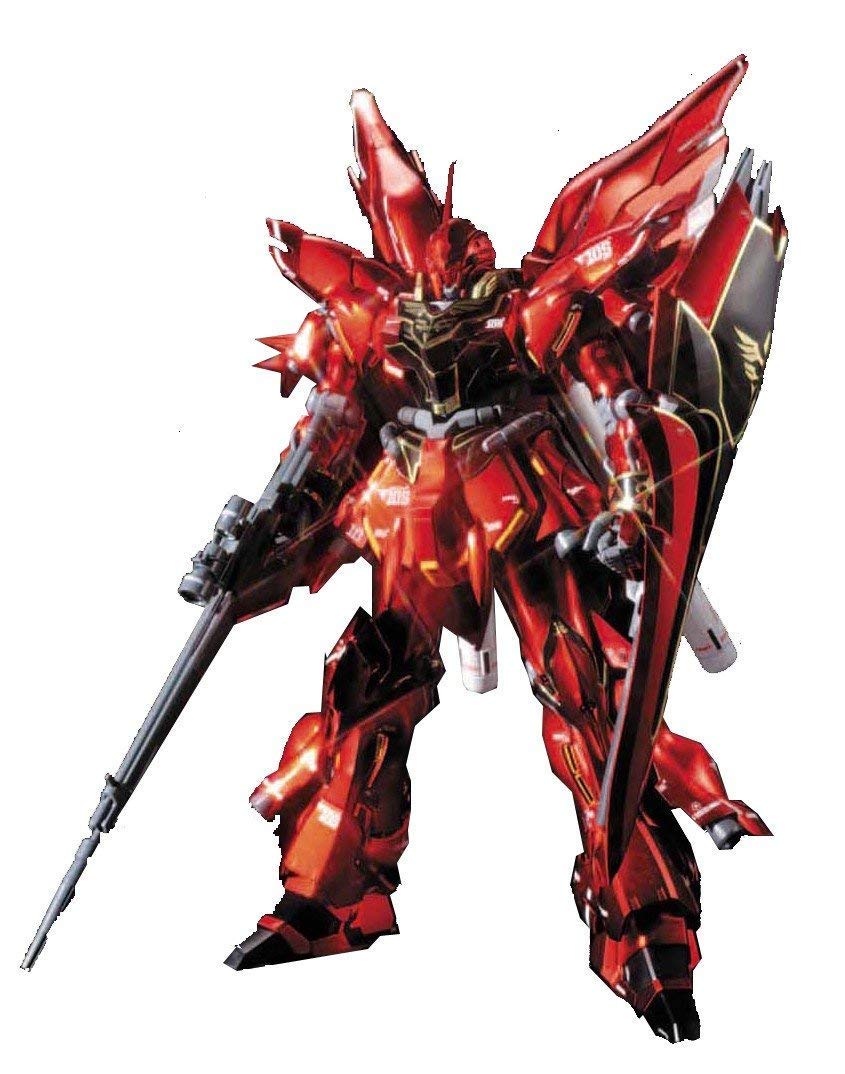 BANDAI Gundam Msn-06S Sinanju Titanium Finish 1/144 Scale Kit- Japan Figure Store - #1 Bring To You The Best Japanese Goods