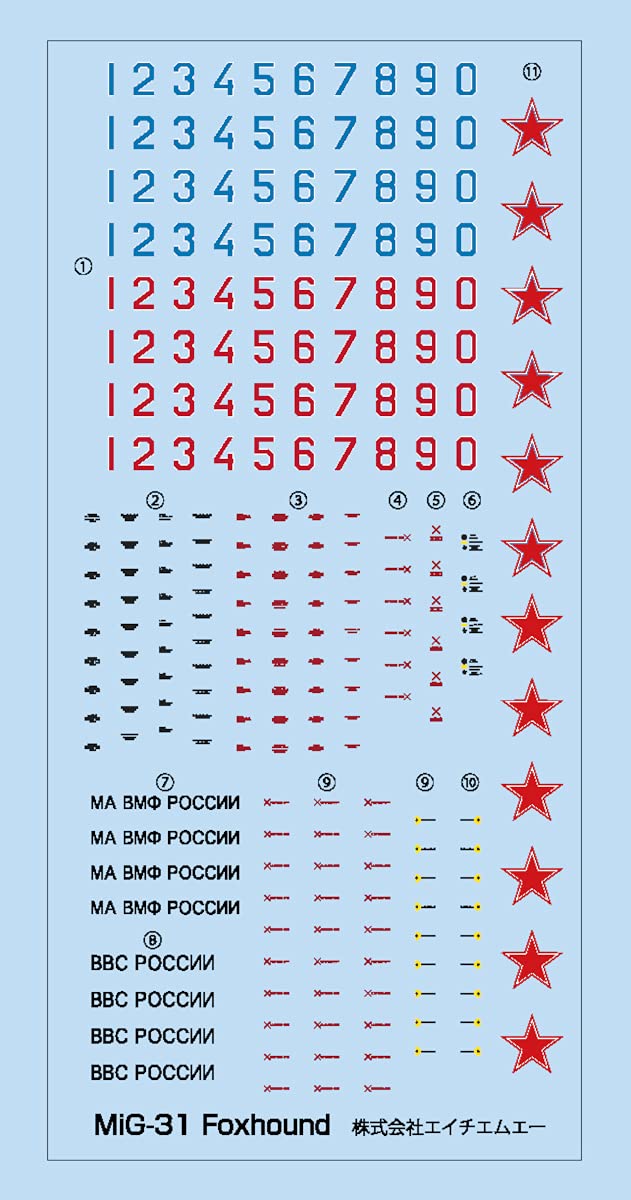 Hma 1/144 Japan Mig-31 Foxhound Plastic Model Kit- Japan Figure Store - #1 Bring To You The Best Japanese Goods