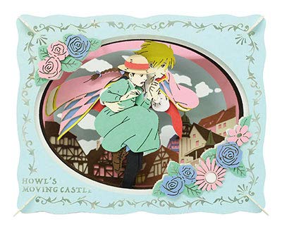 ENSKY Paper Theater Pt-103 Studio Ghibli Howl'S Moving Castle Walking In The Air- Japan Figure Store - #1 Bring To You The Best Japanese Goods