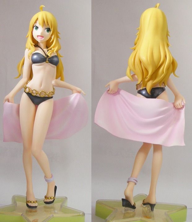 Idolmaster Miki Hoshii Angelic Island Black Swimsuit Ver 1/7 Figure Kotobukiya- Japan Figure Store - #1 Bring To You The Best Japanese Goods