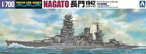 Ijn Battleship Nagato 1942 Retake 1/700 Scale Plastic Model Kit- Japan Figure Store - #1 Bring To You The Best Japanese Goods