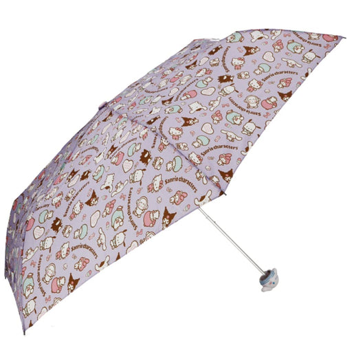 Sanrio Die Cut Folding Umbrella Cinnamoroll Purple- Japan Figure Store - #1 Bring To You The Best Japanese Goods