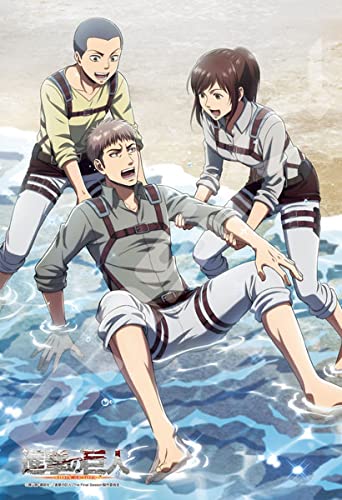 Ensky 300-1781 Jigsaw Puzzle Attack On Titan Feel Of The Sea (300 Pieces) Japanese Puzzle- Japan Figure Store - #1 Bring To You The Best Japanese Goods