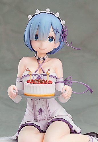 Kadokawa Re:zero Rem Birthday Cake Ver. 1/7 Scale Figure- Japan Figure Store - #1 Bring To You The Best Japanese Goods