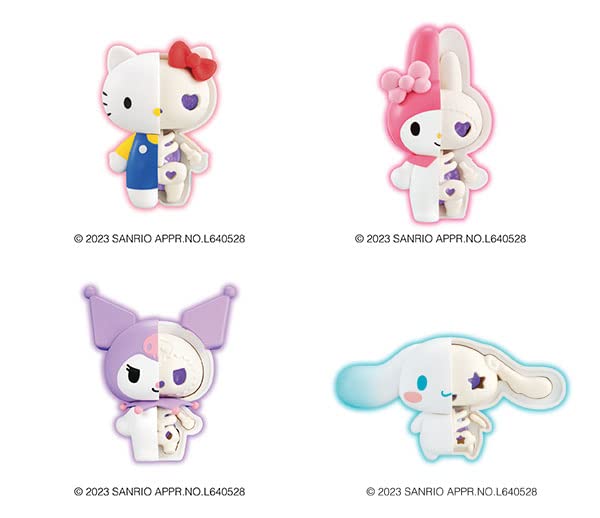 Megahouse Kaitai Fantasy Sanrio Characters Purple Mix 4 Box - Japan- Japan Figure Store - #1 Bring To You The Best Japanese Goods