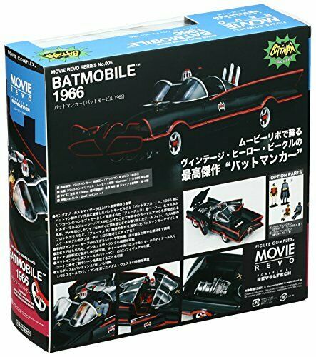 Kaiyodo Figure Complex Movie Revo Batmobile 1966 Batman Car Revoltech- Japan Figure Store - #1 Bring To You The Best Japanese Goods