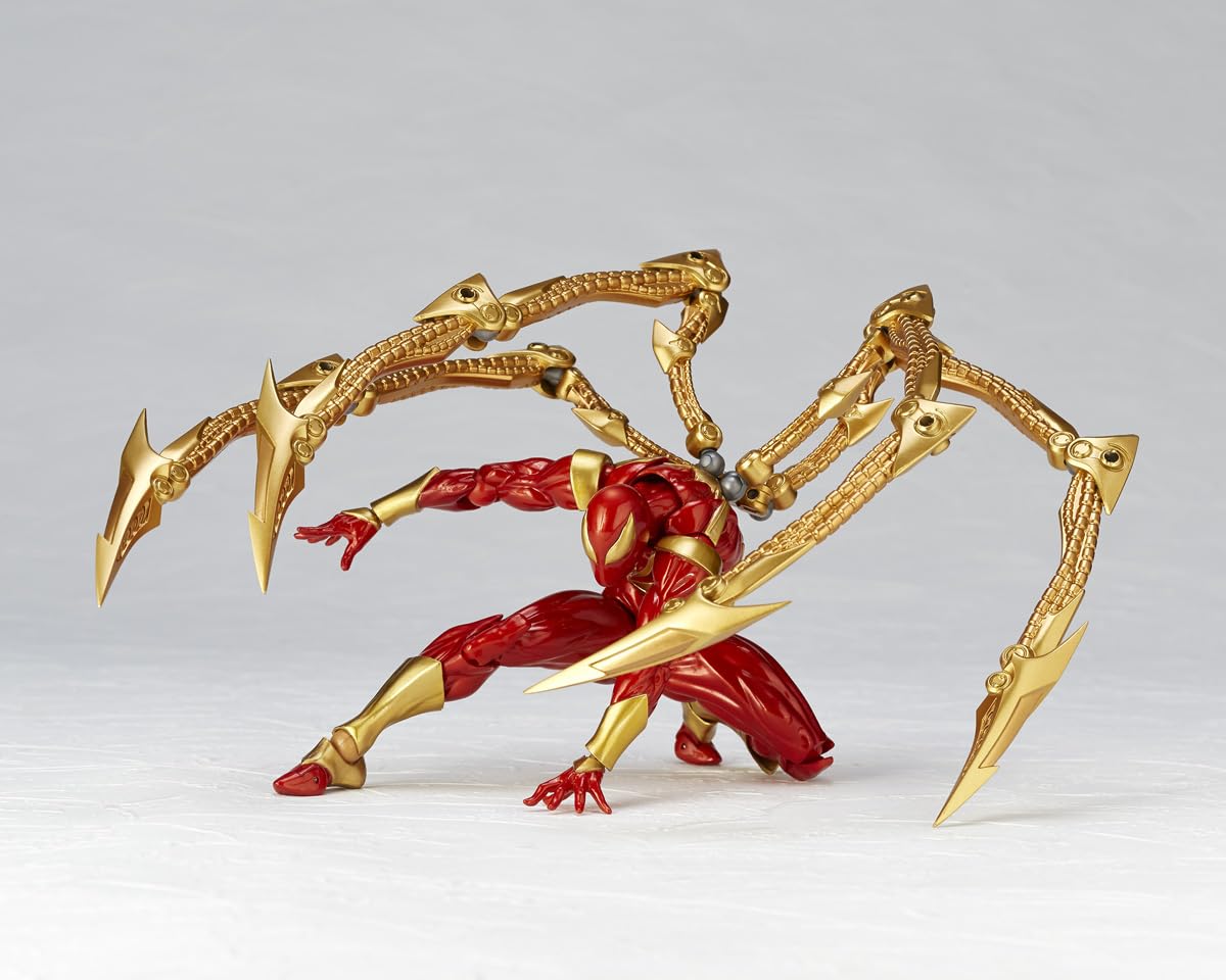 Kaiyodo Revoltech Yamaguchi Iron Spider 160mm Figure (Reissue)- Japan Figure Store - #1 Bring To You The Best Japanese Goods