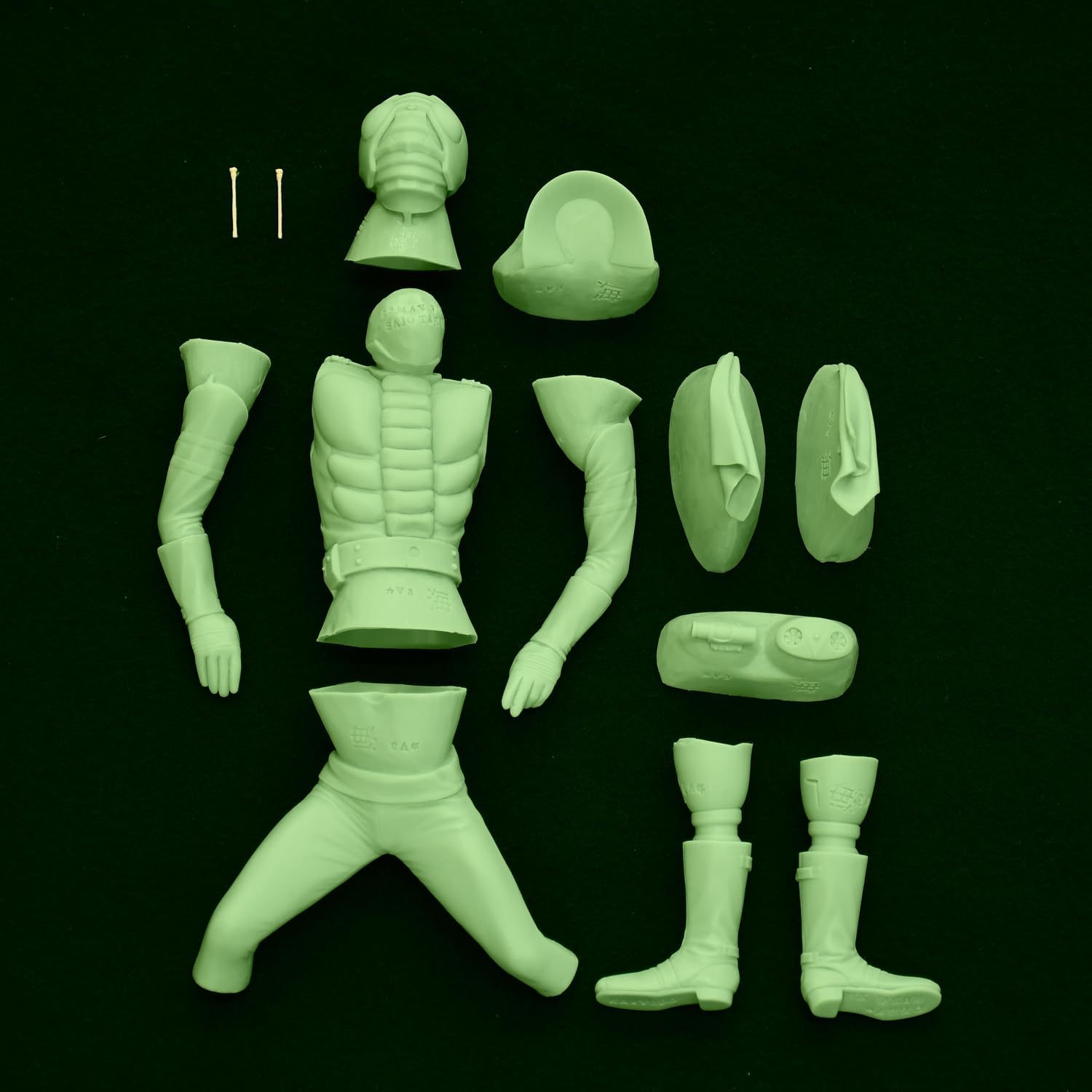 Kamen Rider V3 1/8 Kaiyodo Soft Vinyl Kit Reprint- Japan Figure Store - #1 Bring To You The Best Japanese Goods