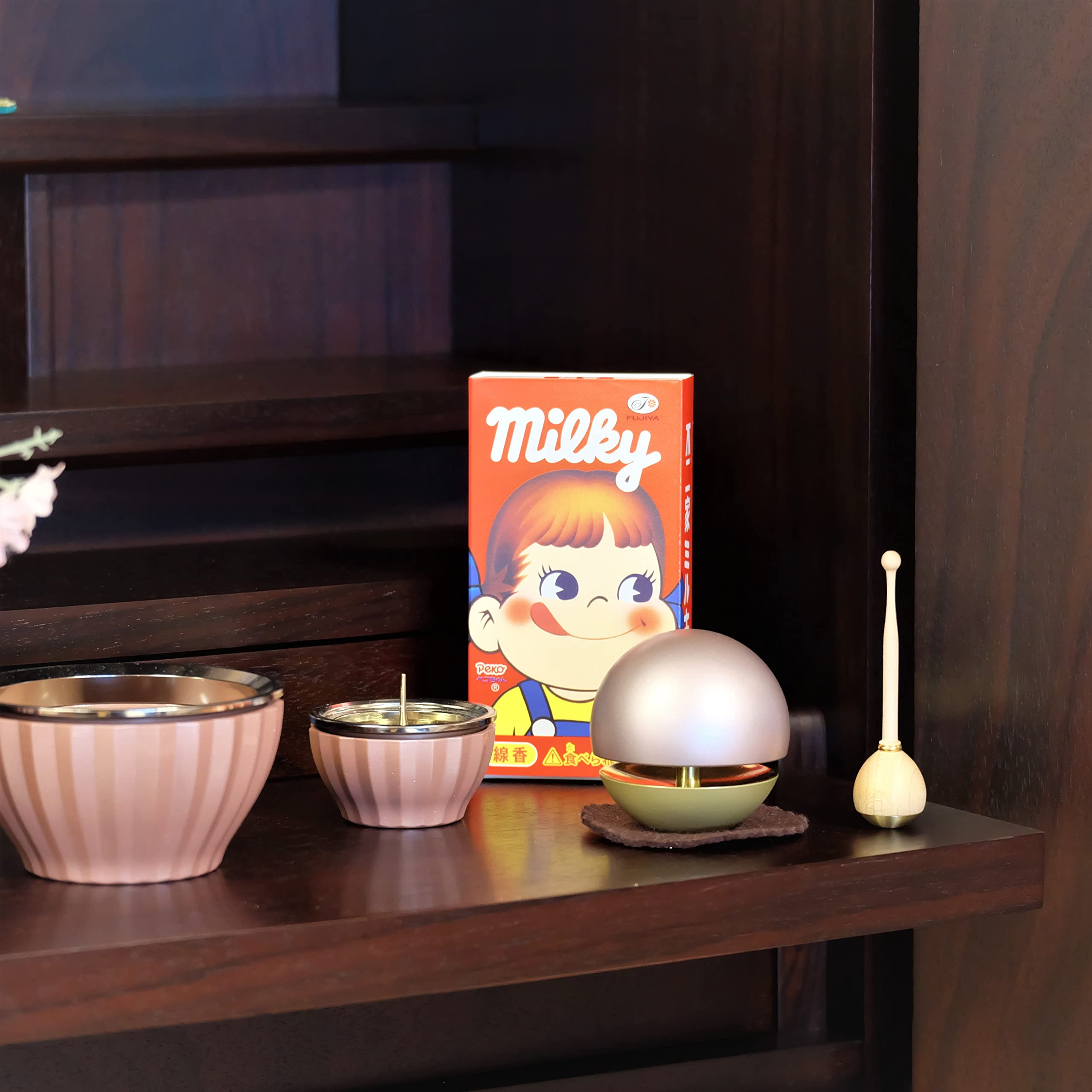 Eirakuya Japan Kameyama Collaboration Incense - Milky Strawberry Milk Cocoa Cigarette- Japan Figure Store - #1 Bring To You The Best Japanese Goods