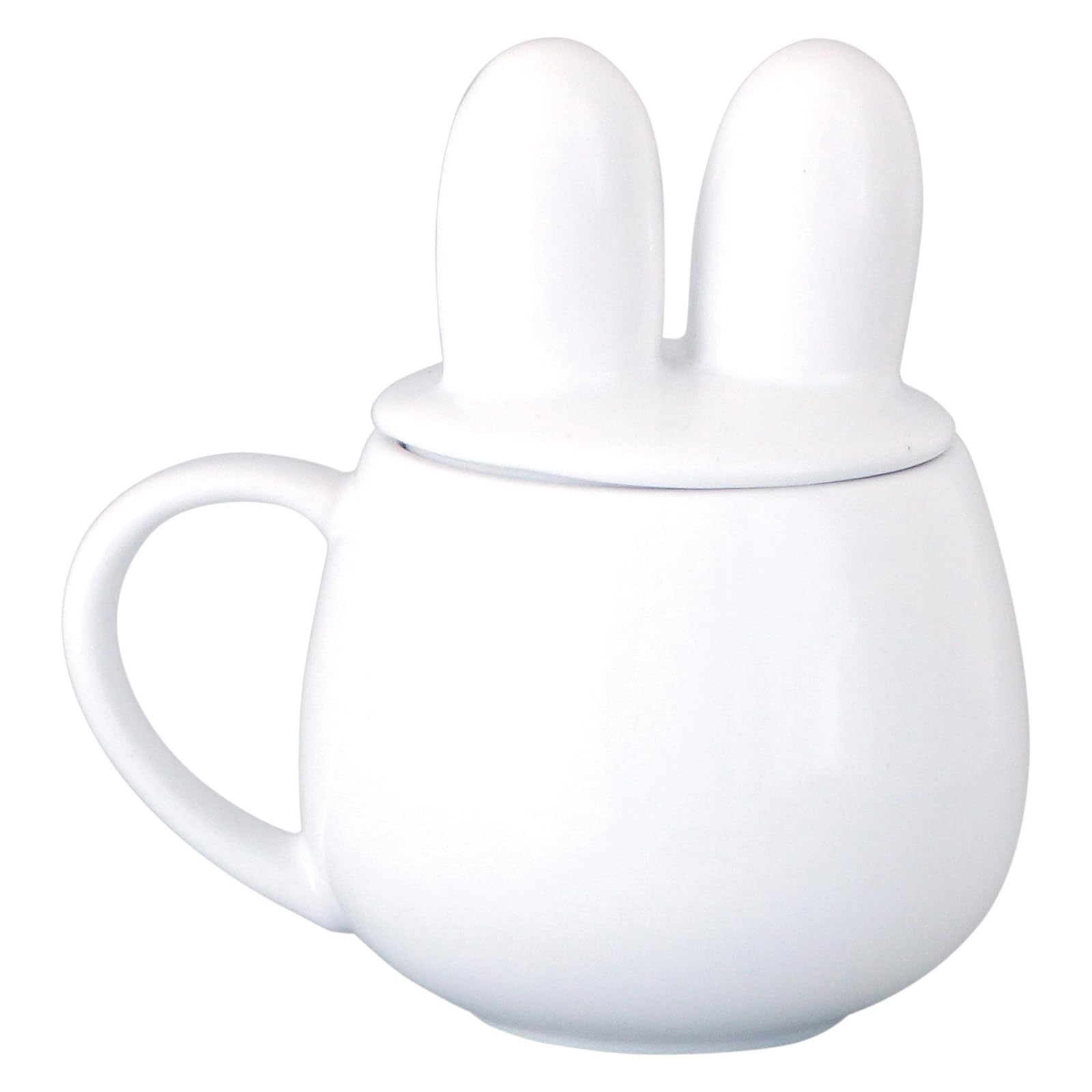 Kaneshotouki Miffy Mug w/Ear Lid 270ml 200101- Japan Figure Store - #1 Bring To You The Best Japanese Goods