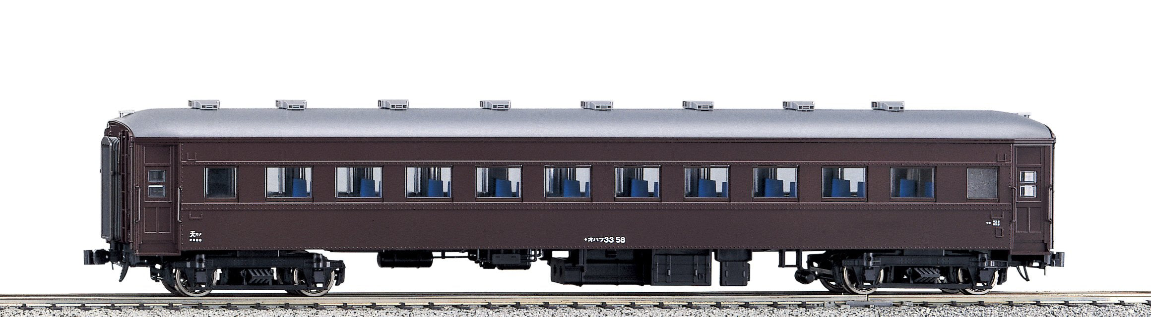 Kato Ho Gauge 1-514 Brown Model Passenger Railway Car - Ohafu 33- Japan Figure Store - #1 Bring To You The Best Japanese Goods