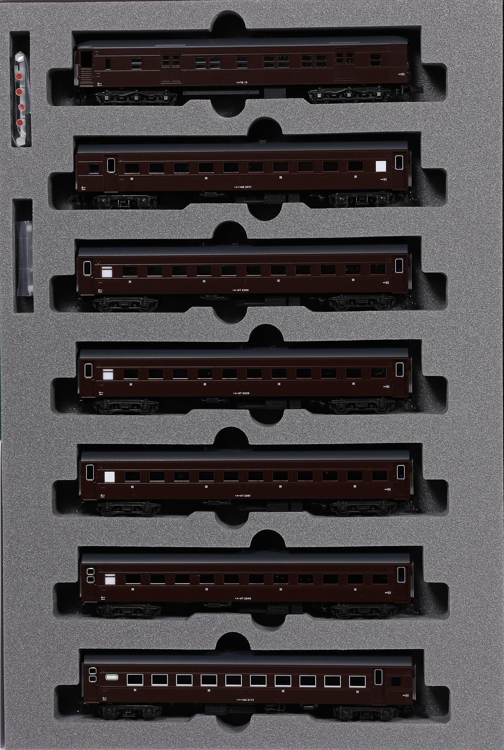 Kato N Gauge Old Passenger 7-Car Set 10-1805 - Railway Model from Takasaki Office- Japan Figure Store - #1 Bring To You The Best Japanese Goods
