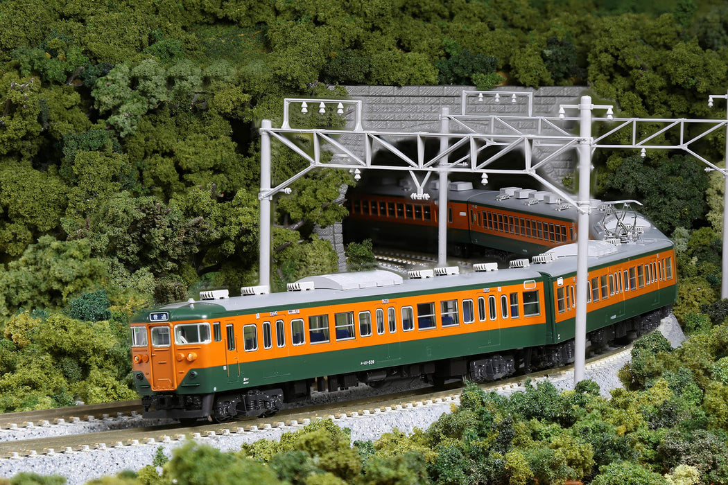 Kato N Gauge Model Train Set 113 Series Shonan Color 4-Car Formation - 10-1588- Japan Figure Store - #1 Bring To You The Best Japanese Goods