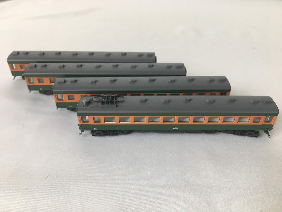 Kato N Gauge 80 Series 4-Car Set 10-380 Tokai/Hiei Semi-Express Railway Model Train- Japan Figure Store - #1 Bring To You The Best Japanese Goods