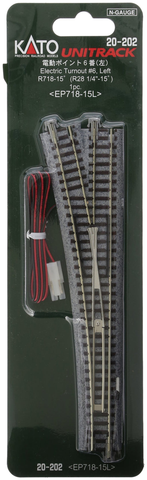 Kato N Gauge Electric Point No.6 Left 20-202- Japan Figure Store - #1 Bring To You The Best Japanese Goods