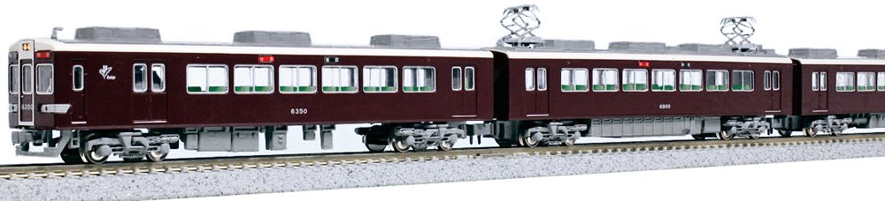 Kato N Gauge 4-Car Set 10-1244 Hankyu 6300 Series Railway Model Train- Japan Figure Store - #1 Bring To You The Best Japanese Goods