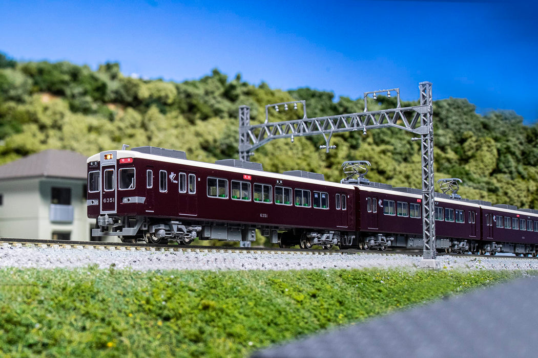 Kato N Gauge 4-Car Basic Set 6300 Series Small Window 10-1825 Model Train- Japan Figure Store - #1 Bring To You The Best Japanese Goods