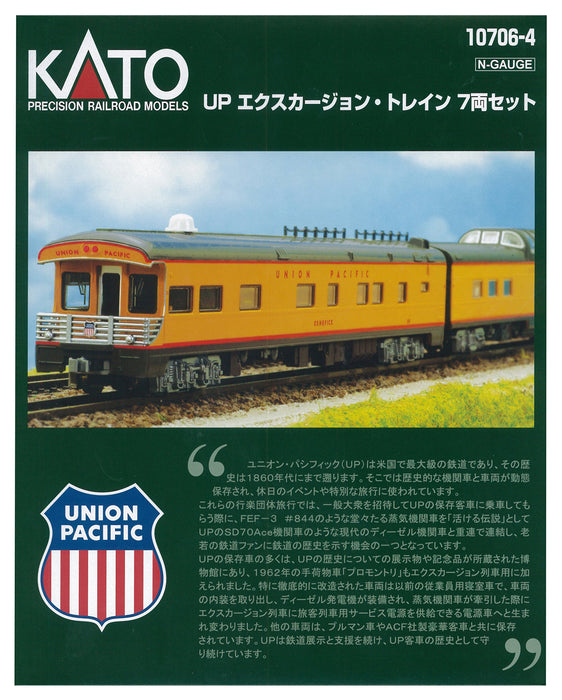 Kato N Gauge 7-Car Up Excursion Model Railway Passenger Train Set- Japan Figure Store - #1 Bring To You The Best Japanese Goods
