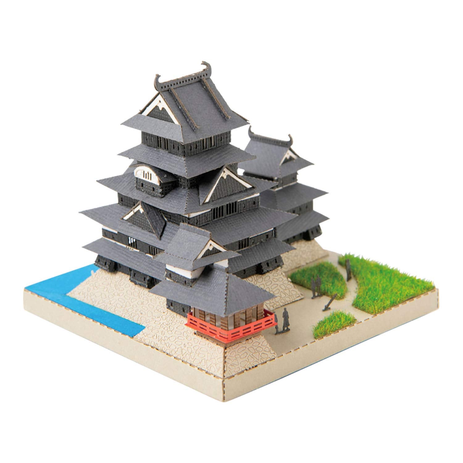 Kawada PN-140 Paper Nano Matsumoto Castle 70x70x70mm- Japan Figure Store - #1 Bring To You The Best Japanese Goods