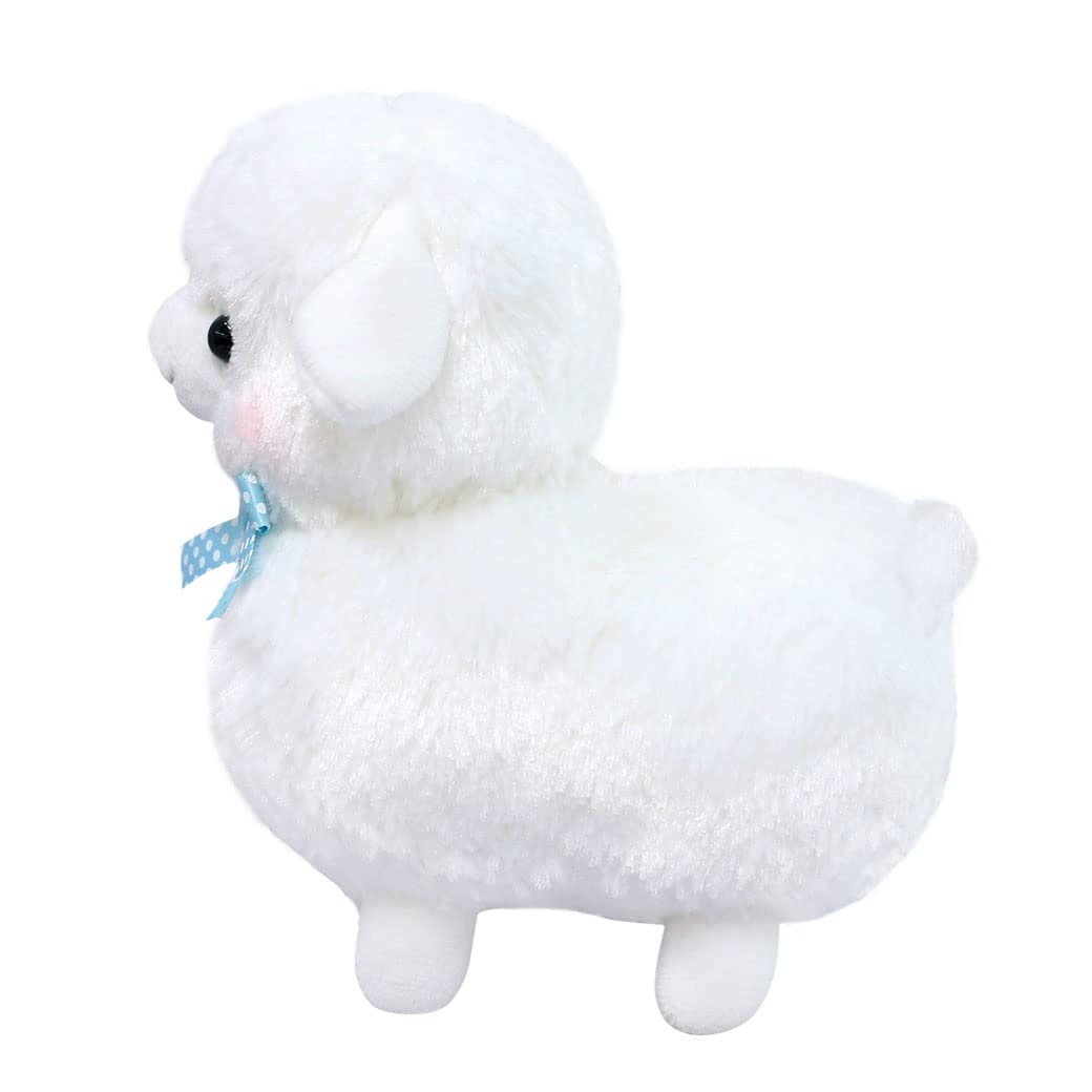 AMUSE Plush Doll Kids Alpacasso Ribbon Shiro-Chan- Japan Figure Store - #1 Bring To You The Best Japanese Goods