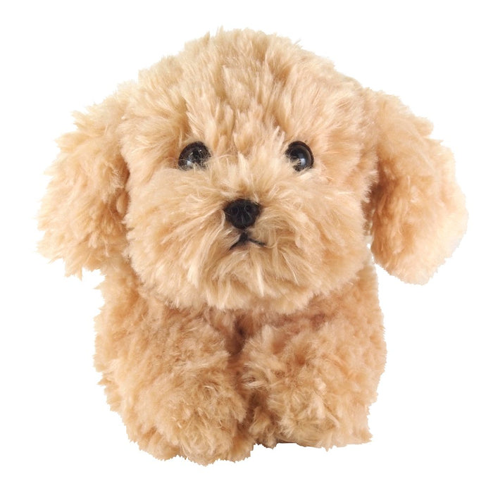 Sun Lemon Plush Doll Lap Dog Plush Hiza Wanko Toy Poodle Beige Tjn- Japan Figure Store - #1 Bring To You The Best Japanese Goods