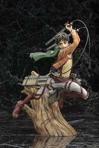 Kotobukiya Artfx J Attack On Titan Eren Yeager Renewal Package Ver. Figure- Japan Figure Store - #1 Bring To You The Best Japanese Goods