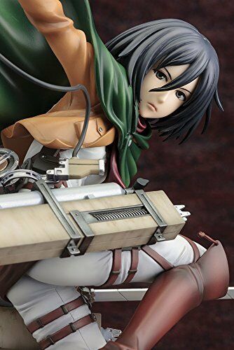 Kotobukiya Artfx J Mikasa Ackerman Renewal Package Ver 1/8 Scale Figure- Japan Figure Store - #1 Bring To You The Best Japanese Goods