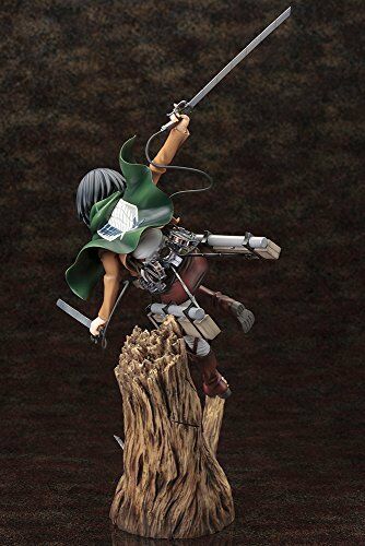 Kotobukiya Artfx J Mikasa Ackerman Renewal Package Ver 1/8 Scale Figure- Japan Figure Store - #1 Bring To You The Best Japanese Goods
