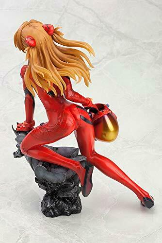 Kotobukiya Asuka Langley Shikinami :q -plug Suit Test- :re 1/6 Scale Figure- Japan Figure Store - #1 Bring To You The Best Japanese Goods