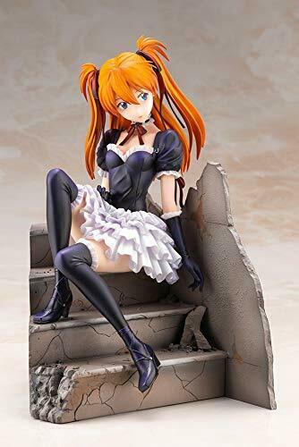 Kotobukiya Asuka Soryu Langley -gothic Lolita Ver.- :re 1/7 Scale Figure- Japan Figure Store - #1 Bring To You The Best Japanese Goods