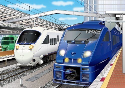 Kumon's Jigsaw Puzzle Step 3 Recommended Express Train- Japan Figure Store - #1 Bring To You The Best Japanese Goods