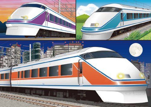 Kumon's Jigsaw Puzzle Step 3 Recommended Express Train- Japan Figure Store - #1 Bring To You The Best Japanese Goods