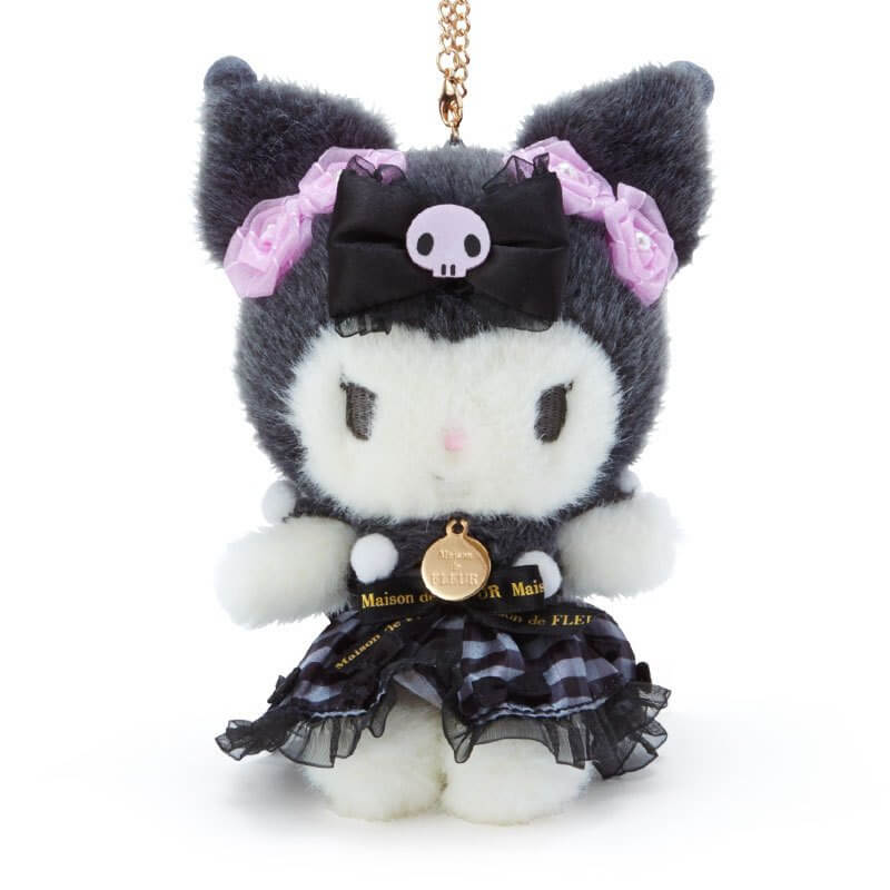 Kuromi Maison De Fleur Mascot Charm Japan Figure 4550337507957 1