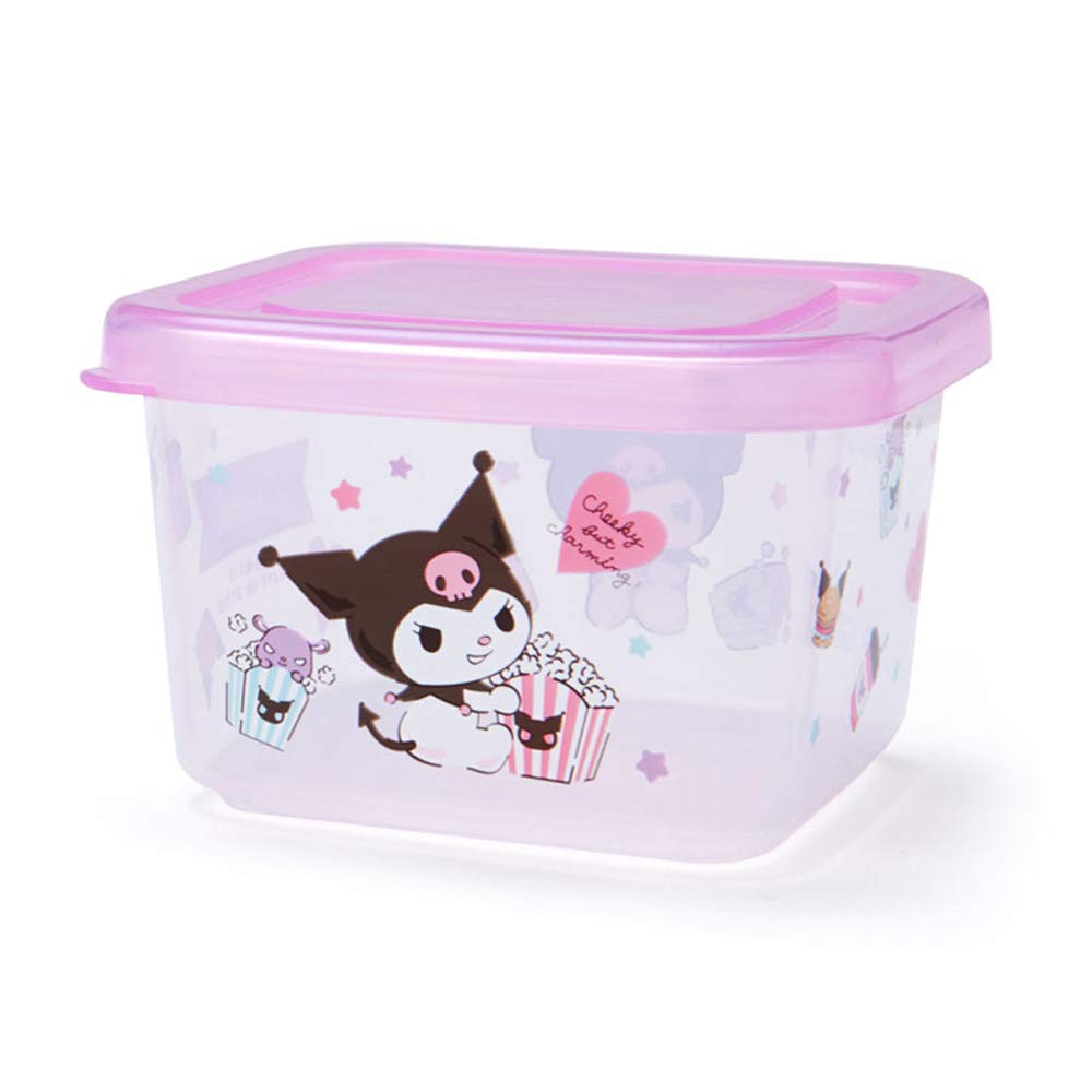 SANRIO Mini Food Container Storage Container Set Of 2 Kuromi- Japan Figure Store - #1 Bring To You The Best Japanese Goods