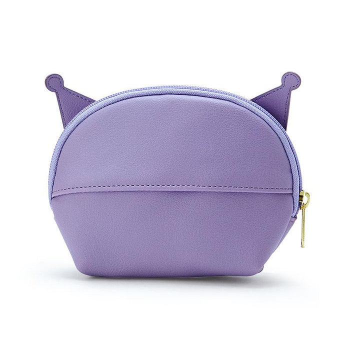 Sanrio Kuromi Oval Pouch (Dull Color) Purple- Japan Figure Store - #1 Bring To You The Best Japanese Goods
