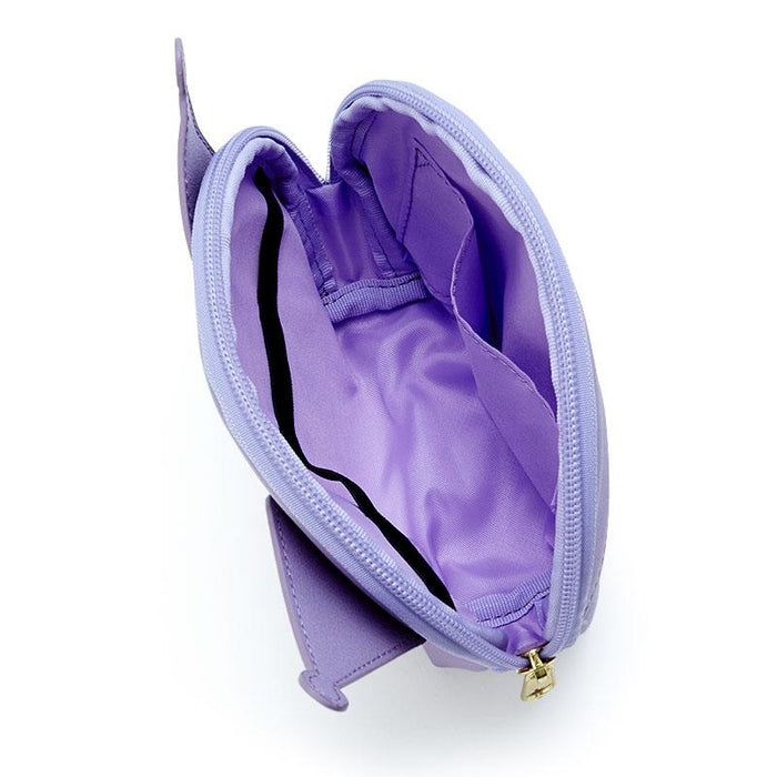 Sanrio Kuromi Oval Pouch (Dull Color) Purple- Japan Figure Store - #1 Bring To You The Best Japanese Goods