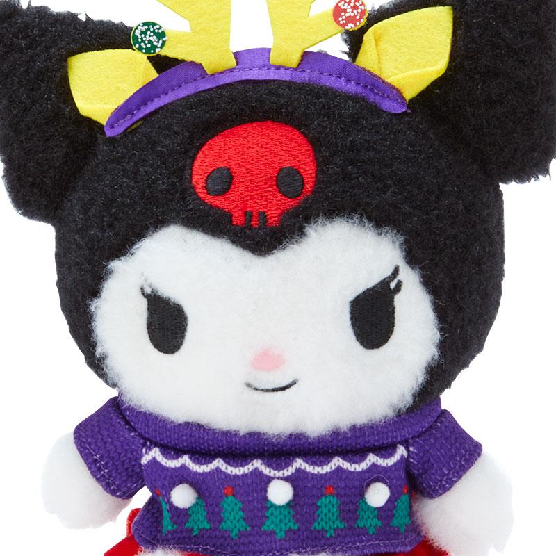 Sanrio Kuromi Plushie (Christmas Sweater Design)- Japan Figure Store - #1 Bring To You The Best Japanese Goods
