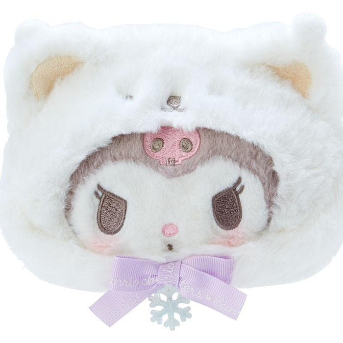 Sanrio Kuromi Pouch (Fluffy Snow Design)- Japan Figure Store - #1 Bring To You The Best Japanese Goods