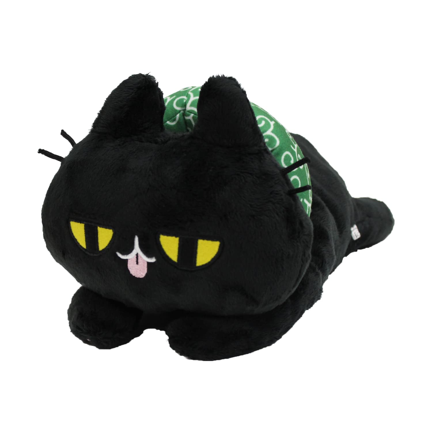 Allone Kuroneko's Jitome-Chan Lying Down Black Cat Plush Japanese Stuffed Toy Doll- Japan Figure Store - #1 Bring To You The Best Japanese Goods