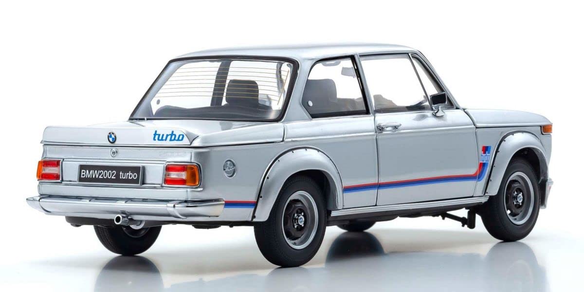 Kyosho 1/18 BMW 2002 Turbo Silver KS08544S- Japan Figure Store - #1 Bring To You The Best Japanese Goods