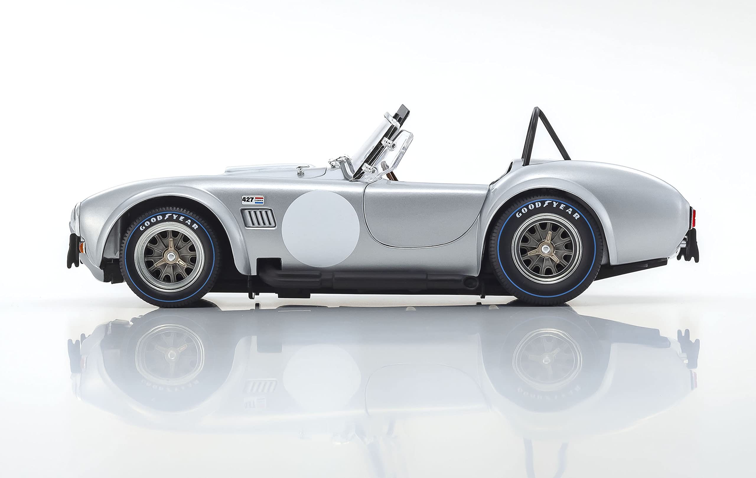 Kyosho Shelby Cobra 427 S/C 1/18 Silver Ks08047S- Japan Figure Store - #1 Bring To You The Best Japanese Goods