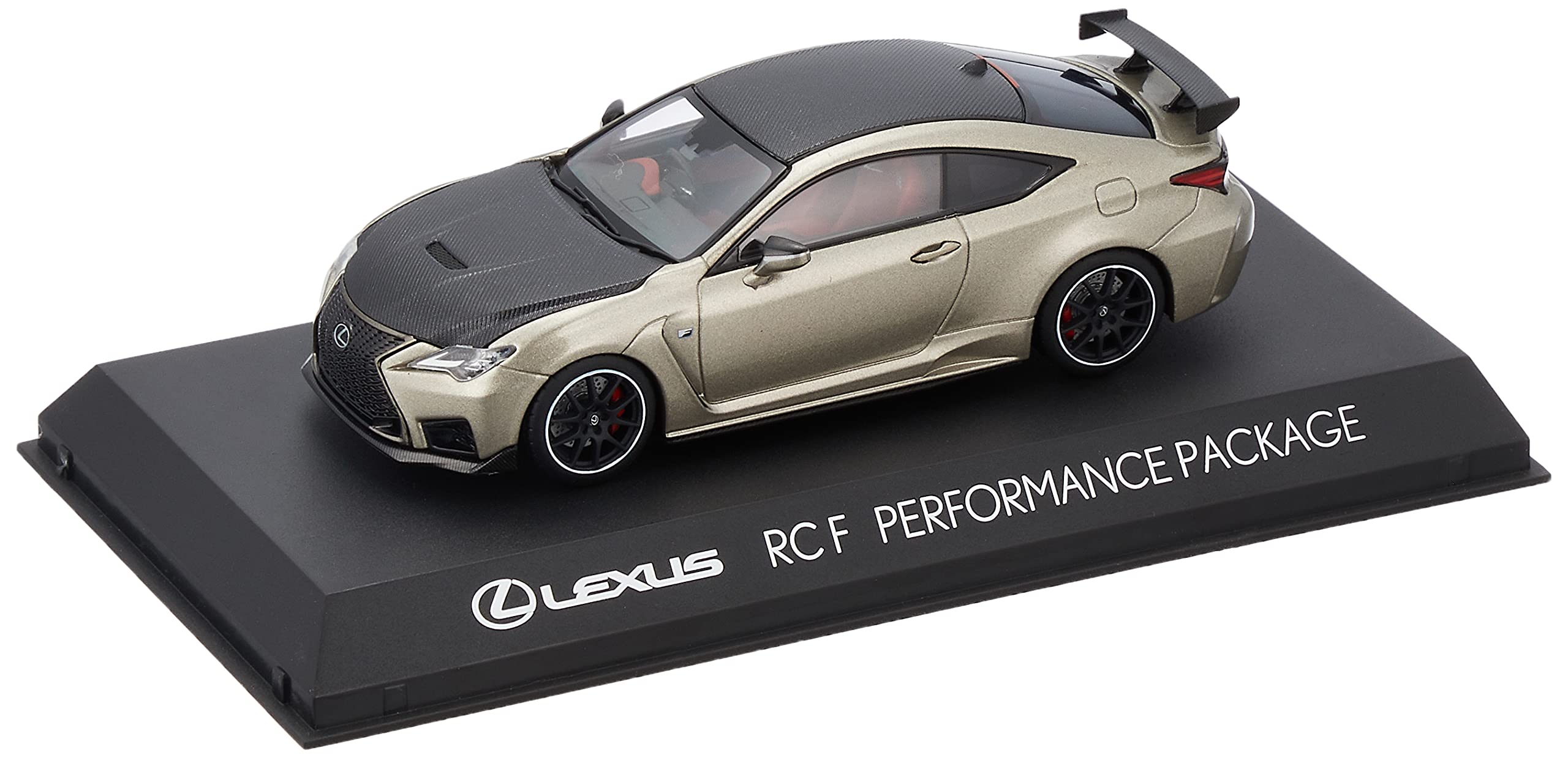 Kyosho 1/43 Lexus RC F Sonic Titanium RH Finished- Japan Figure Store - #1 Bring To You The Best Japanese Goods