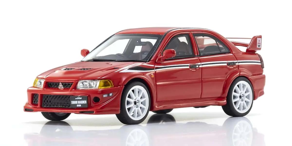 Kyosho 1/43 Mitsubishi Lancer Evo VI TME Red- Japan Figure Store - #1 Bring To You The Best Japanese Goods