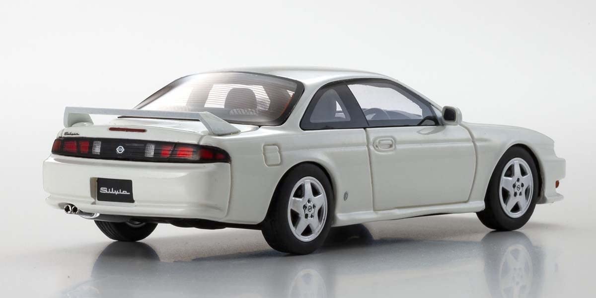 Kyosho 1/43 Nissan Silvia K's S14 White KSR43112W- Japan Figure Store - #1 Bring To You The Best Japanese Goods