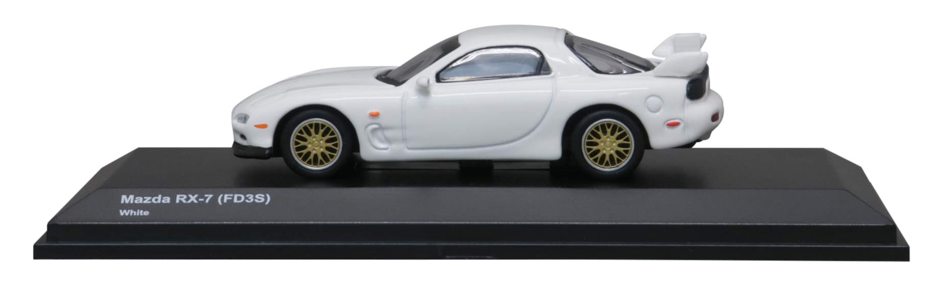 Kyosho Original 1/64 Mazda Rx-7 Fd3S White Finished Product Limited Japanese Scale Toys- Japan Figure Store - #1 Bring To You The Best Japanese Goods