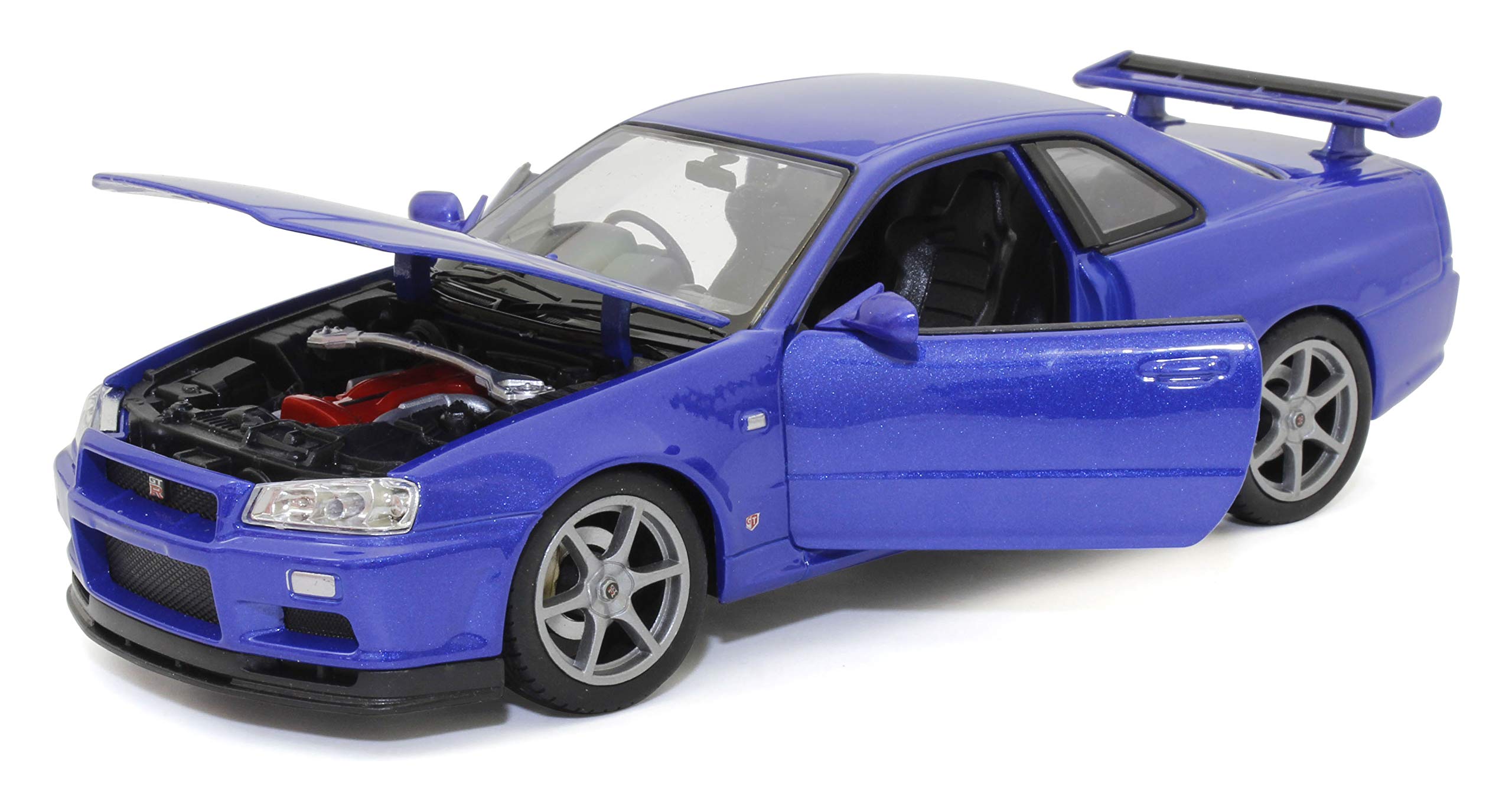 Kyosho Welly 1/24 Nissan Skyline GT-R R34 We24108Mb- Japan Figure Store - #1 Bring To You The Best Japanese Goods