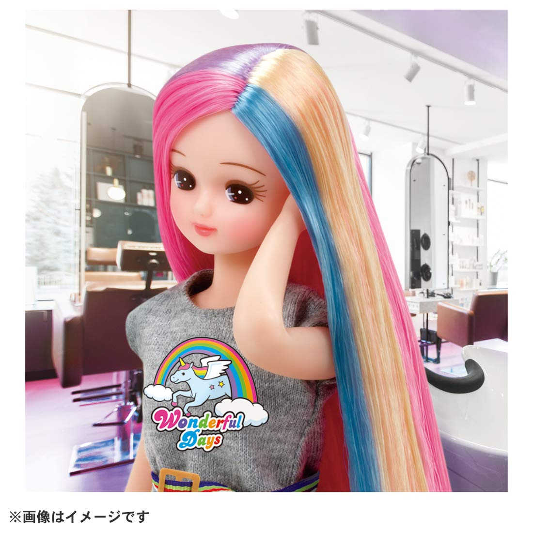 TAKARA TOMY Licca Doll #Licca #Rainbow Unicorn- Japan Figure Store - #1 Bring To You The Best Japanese Goods
